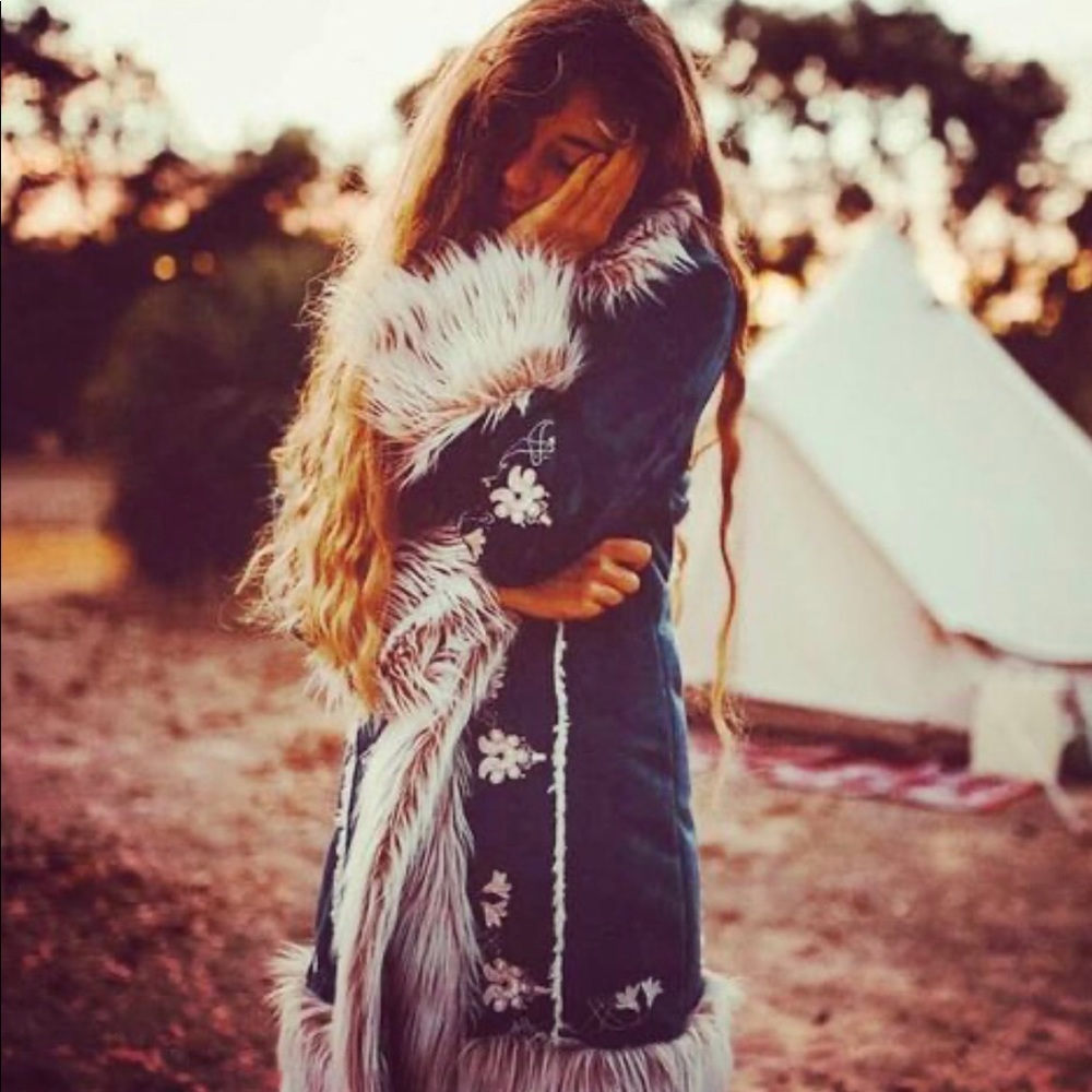 Tree of Life Afghan Coat